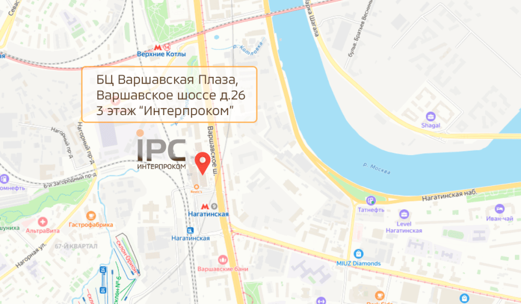 Местоположение на карте